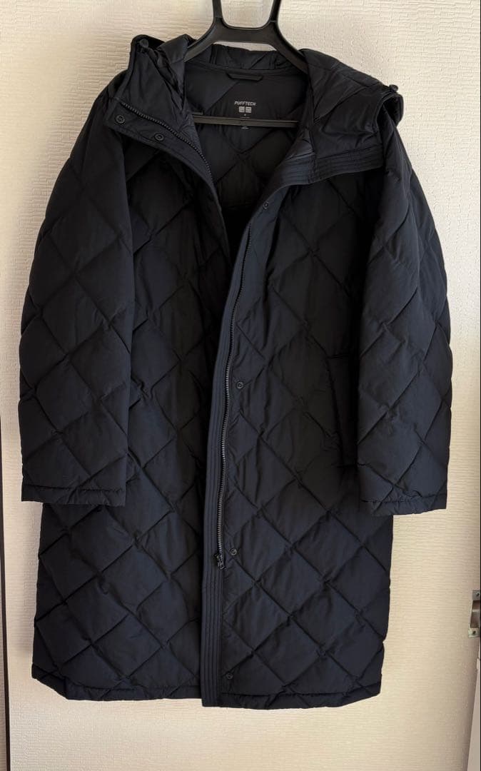 UNIQLO パフテックロングコートリラックスフィットM
