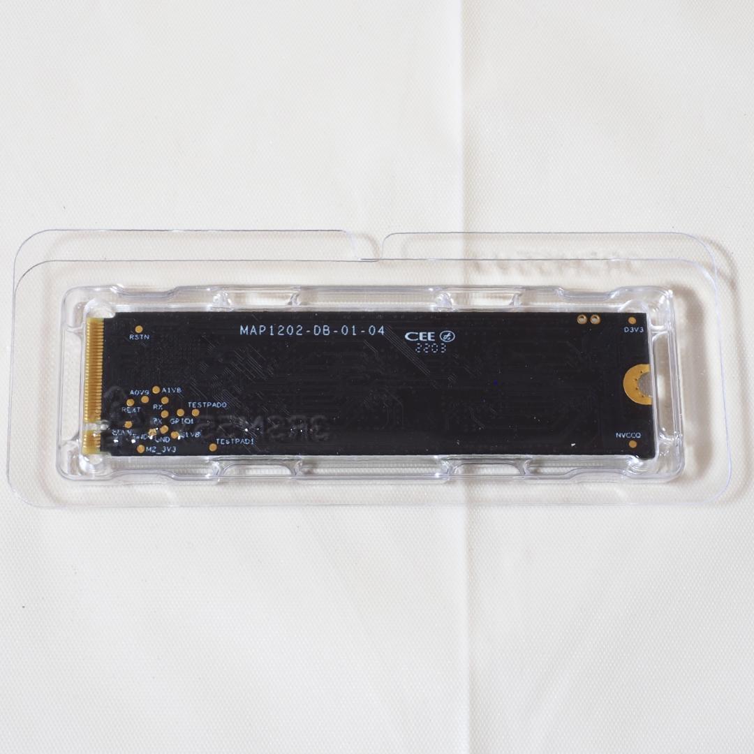 【使用浅】２TB　M.2 NVMe SSD（シリコンパワー製）