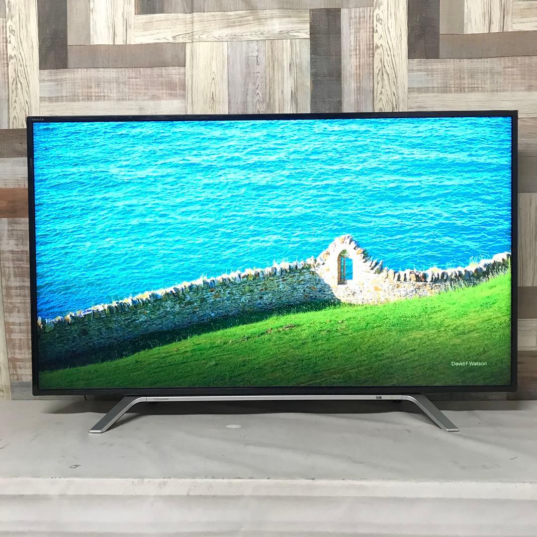 即日受渡❣️全国送料込東芝49型4K液晶テレビYouTubeネット動画視聴