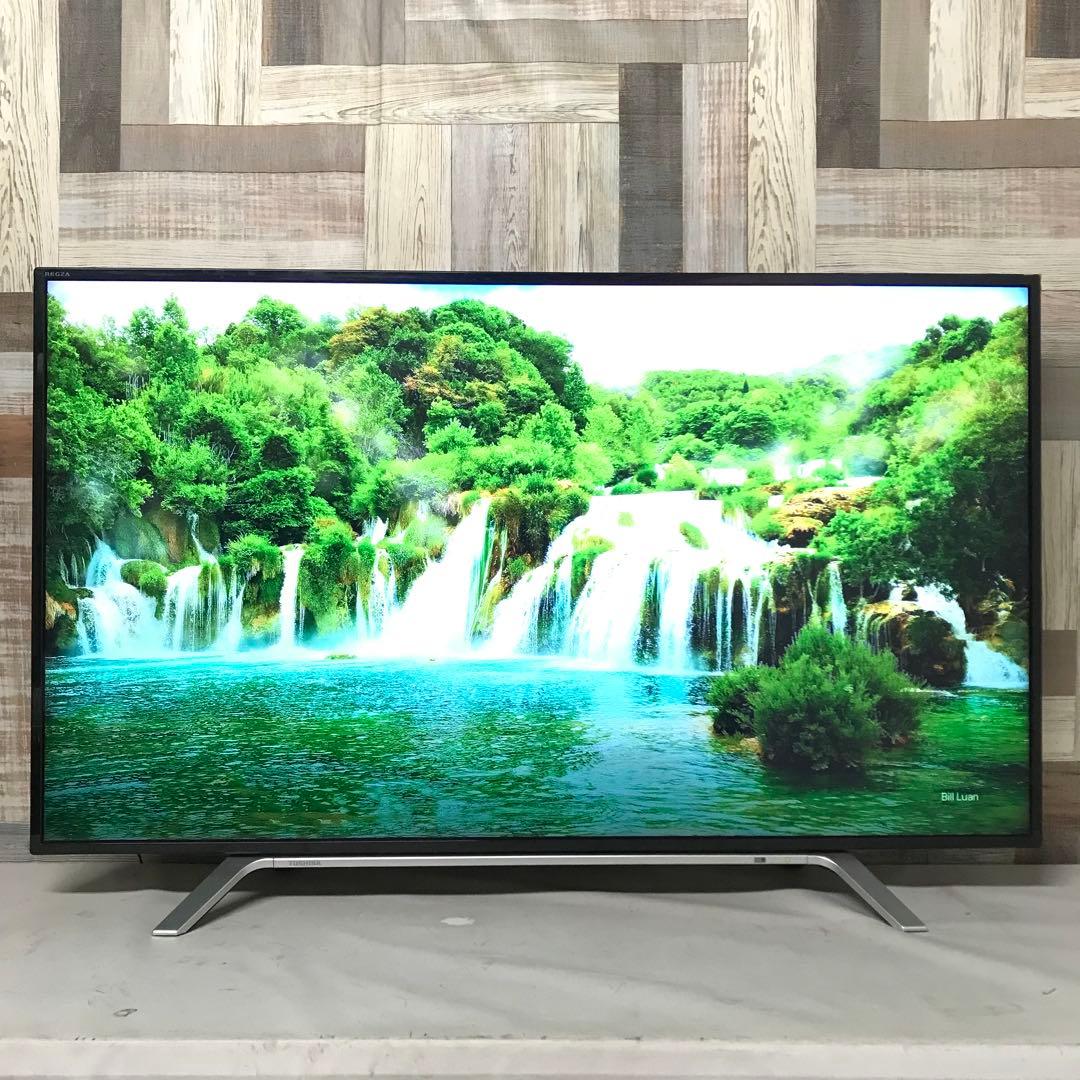 即日受渡❣️全国送料込東芝49型4K液晶テレビYouTubeネット動画視聴