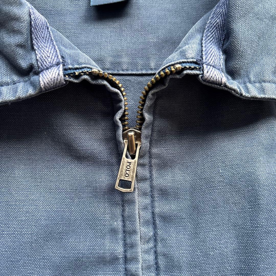 【90s】Ralph Lauren \"ダック生地\" スウィングトップ フェード