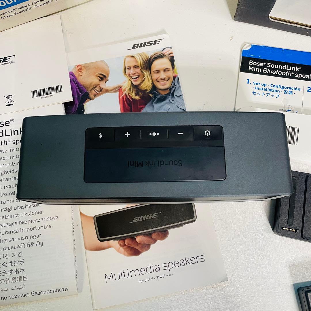 ほぼ新品同様 BOSE Soundlink Mini II 箱と付属品付き