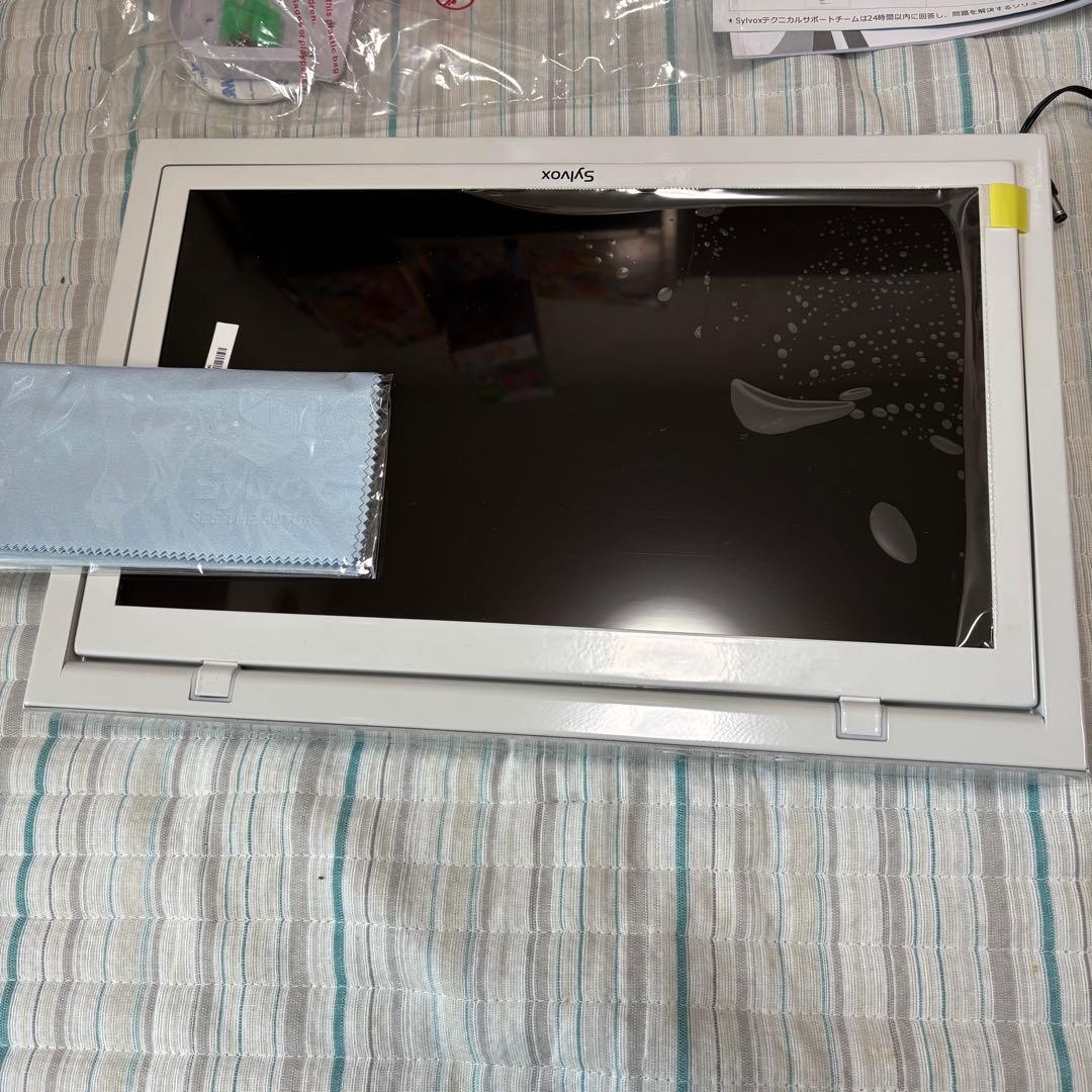 SYLVOX 15.6インチ テレビ キッチン用テレビ フリップダウンモニター