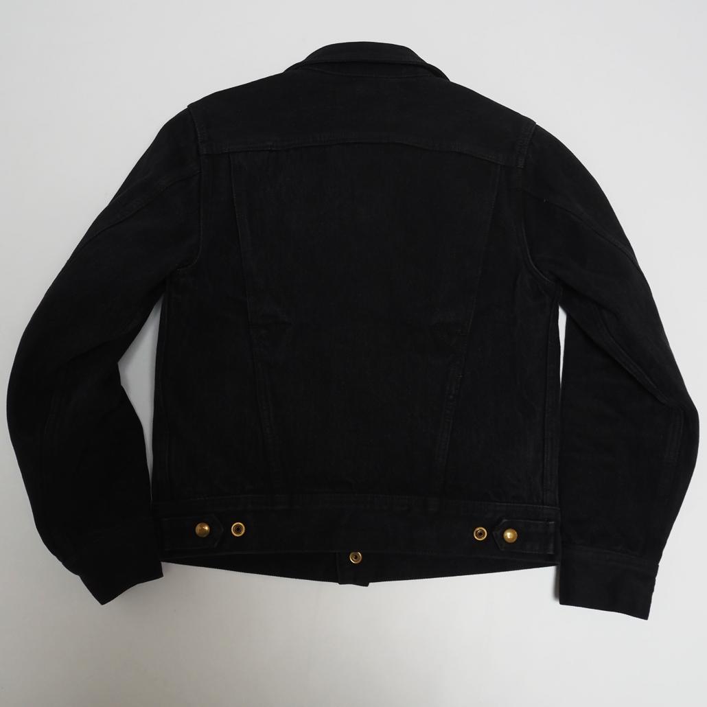 Langlitz Leathers ケブラーライディング ジャケット 黒S 短丈