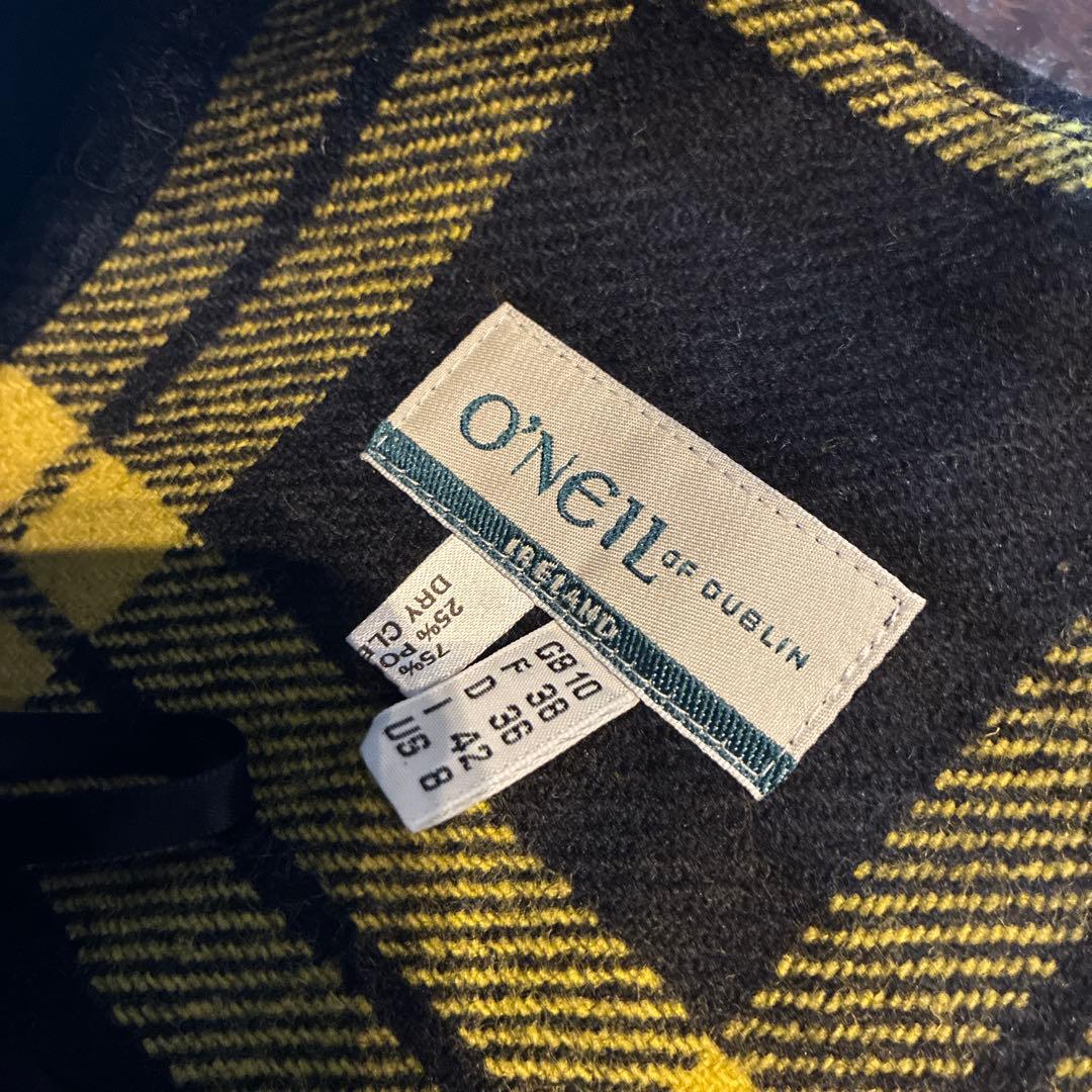 O'NEILL of DUBLINチェック柄 フレアスカート サイズ8