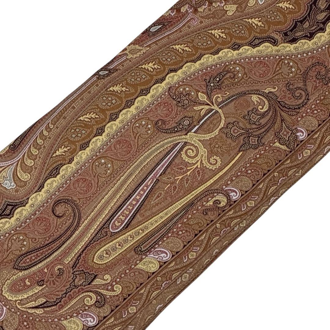 美品✨ETRO エトロ シルク混 ペイズリー イタリア 大判ストール スカーフ