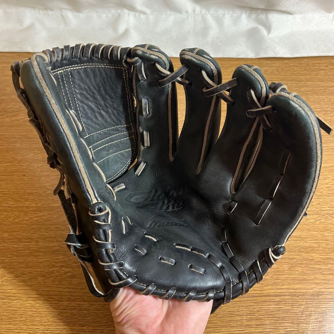 ミズノ グローバルエリート 一般軟式 グローブ グラブ 投手用 良品