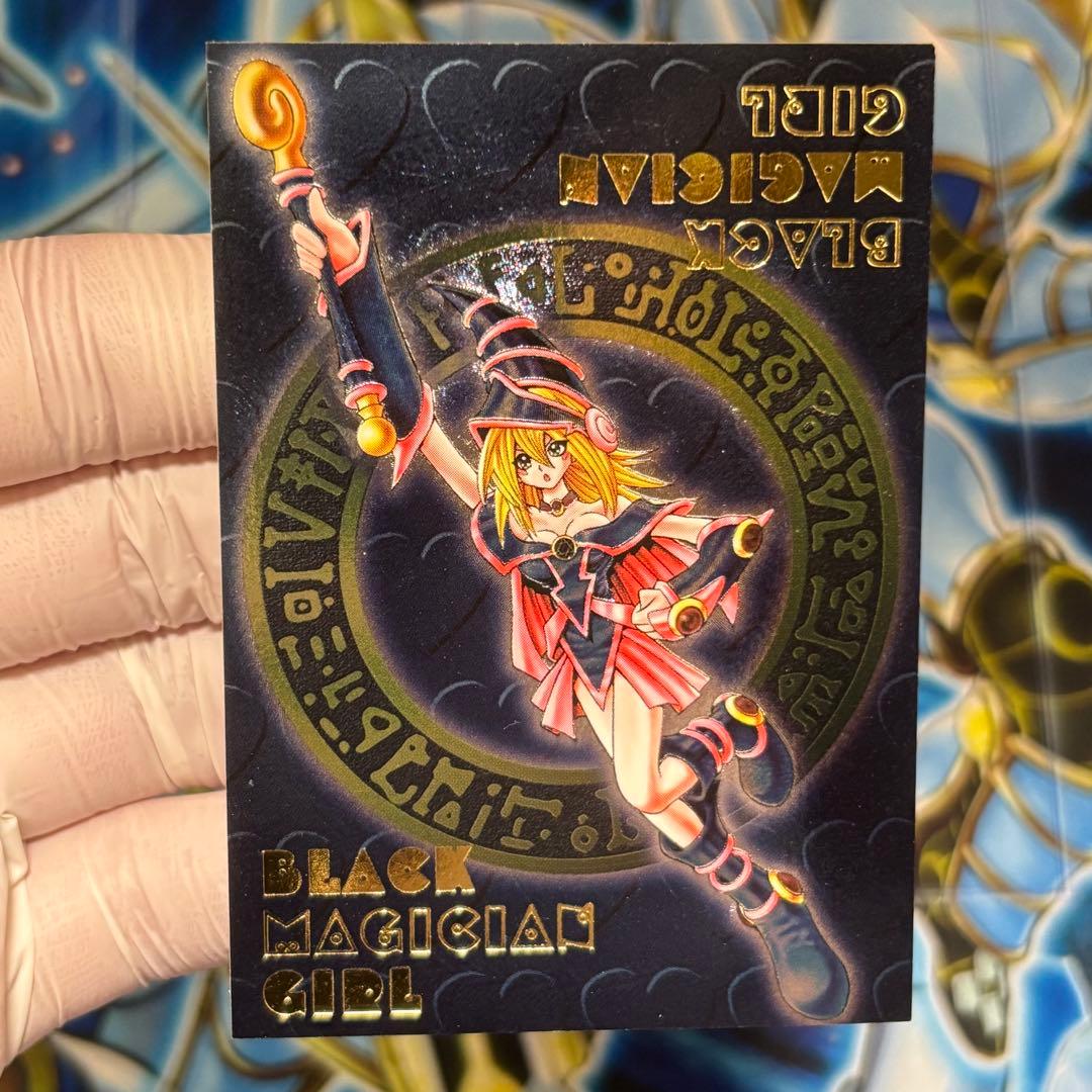 【美品-極美品】遊戯王　ブラックマジシャンガール　DDM ブルー　レリーフ