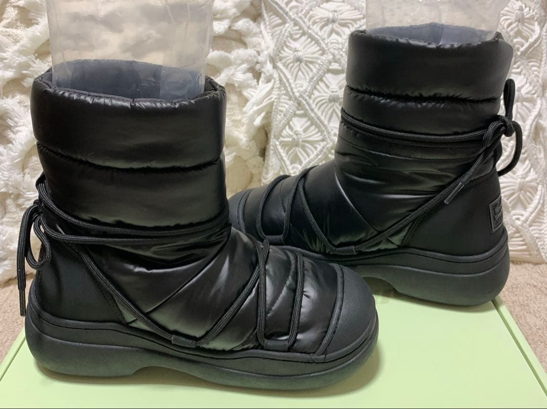 スノーブーツ　黒　ロックフィッシュヴェーザーウェア