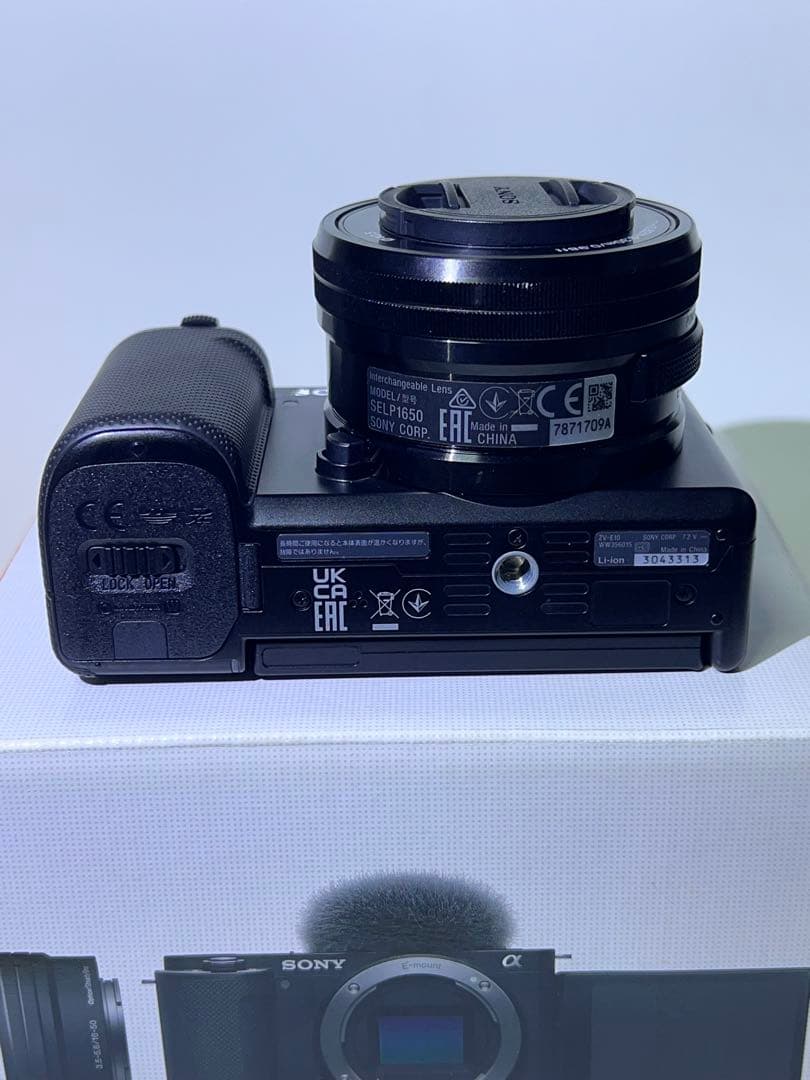 程度良好　動作確認済み　Sony ZV-E10 ミラーレス一眼 本体