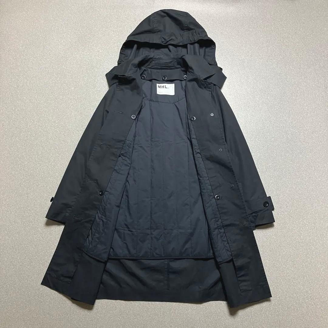 【3way✨ライナー・フード取外し可】MHL.フーデットコート エムエイチエル