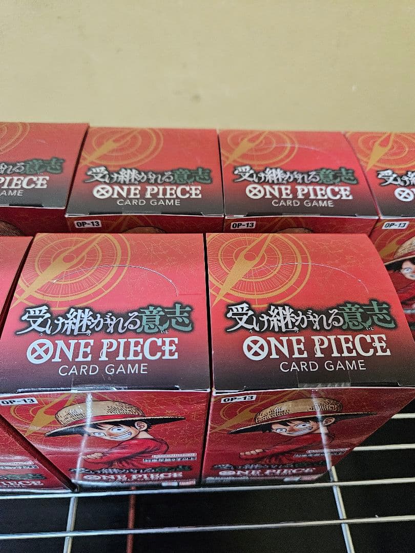 即購入⭕️ワンピースカード受け継がれる意志8BOX 新品未開封テープ付き