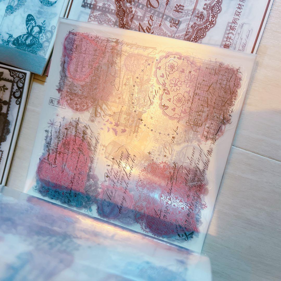 コラージュ　素材　まとめ売り　大量　紙モノ