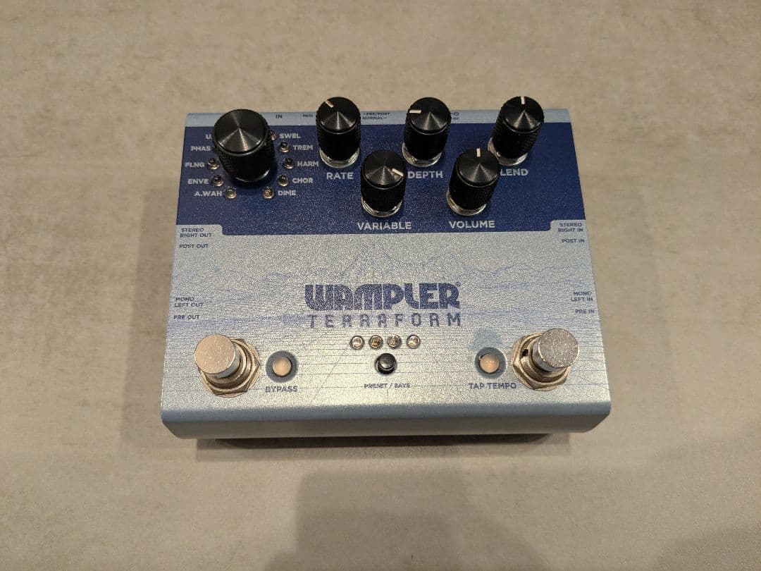 Wampler Terraform モジュレーションマルチエフェクター