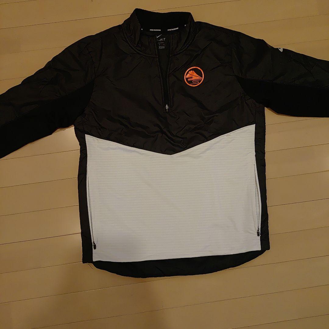 Nike Running DRI-FIT ウィンドブレーカー ブラック/ホワイト