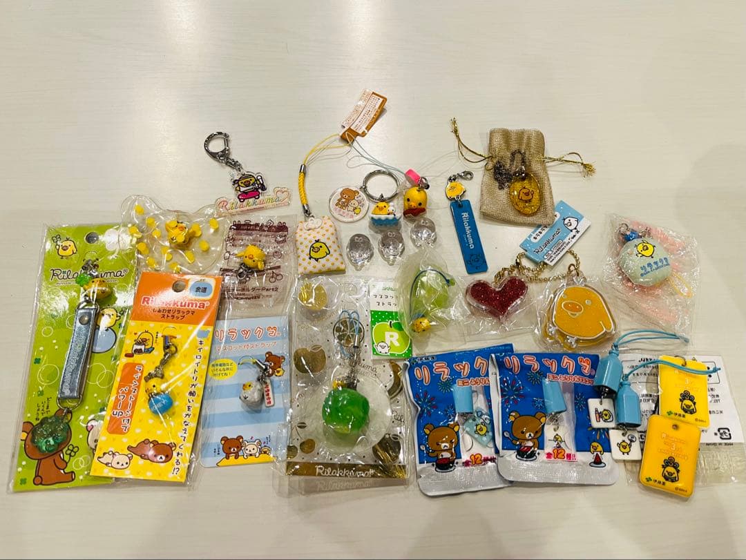 キイロイトリ　キーホルダー　ストラップ　まとめ売り