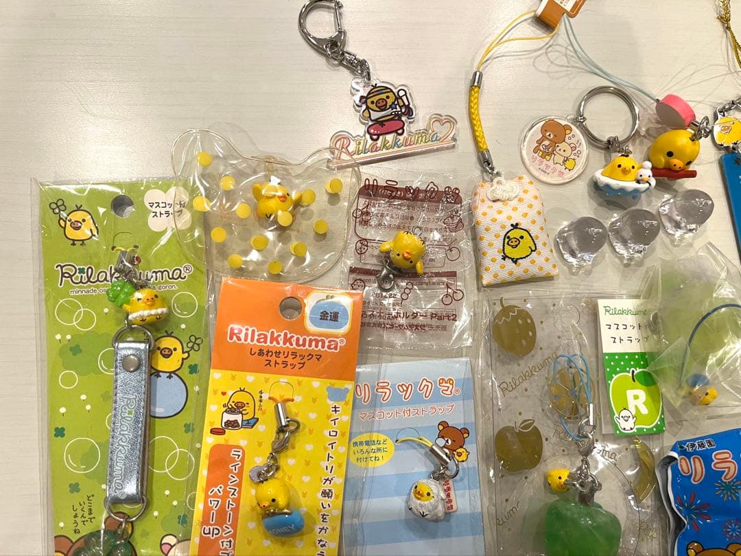 キイロイトリ　キーホルダー　ストラップ　まとめ売り