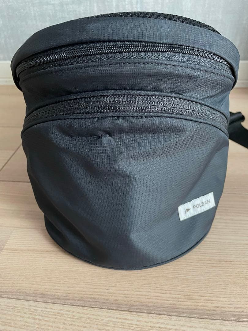 POLBAN ADVANCE ヒップシート　ブラック　【ショルダーベルト付き】