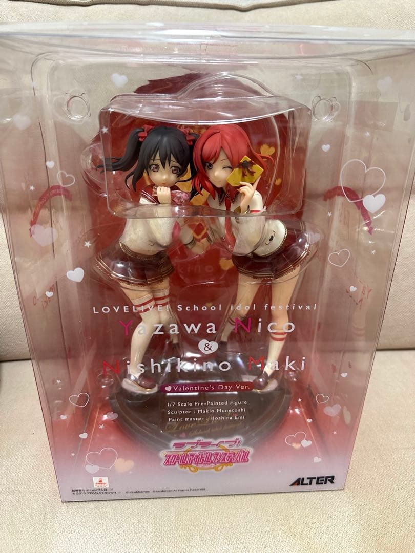 ラブライブ！スクフェス 矢澤にこ＆西木野真姫 バレンタイン編 フィギュア