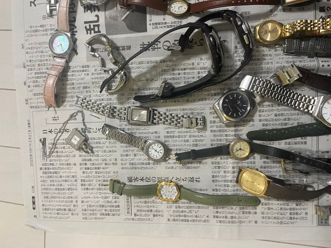 ジャンク時計　まとめ売り約80点以上！！