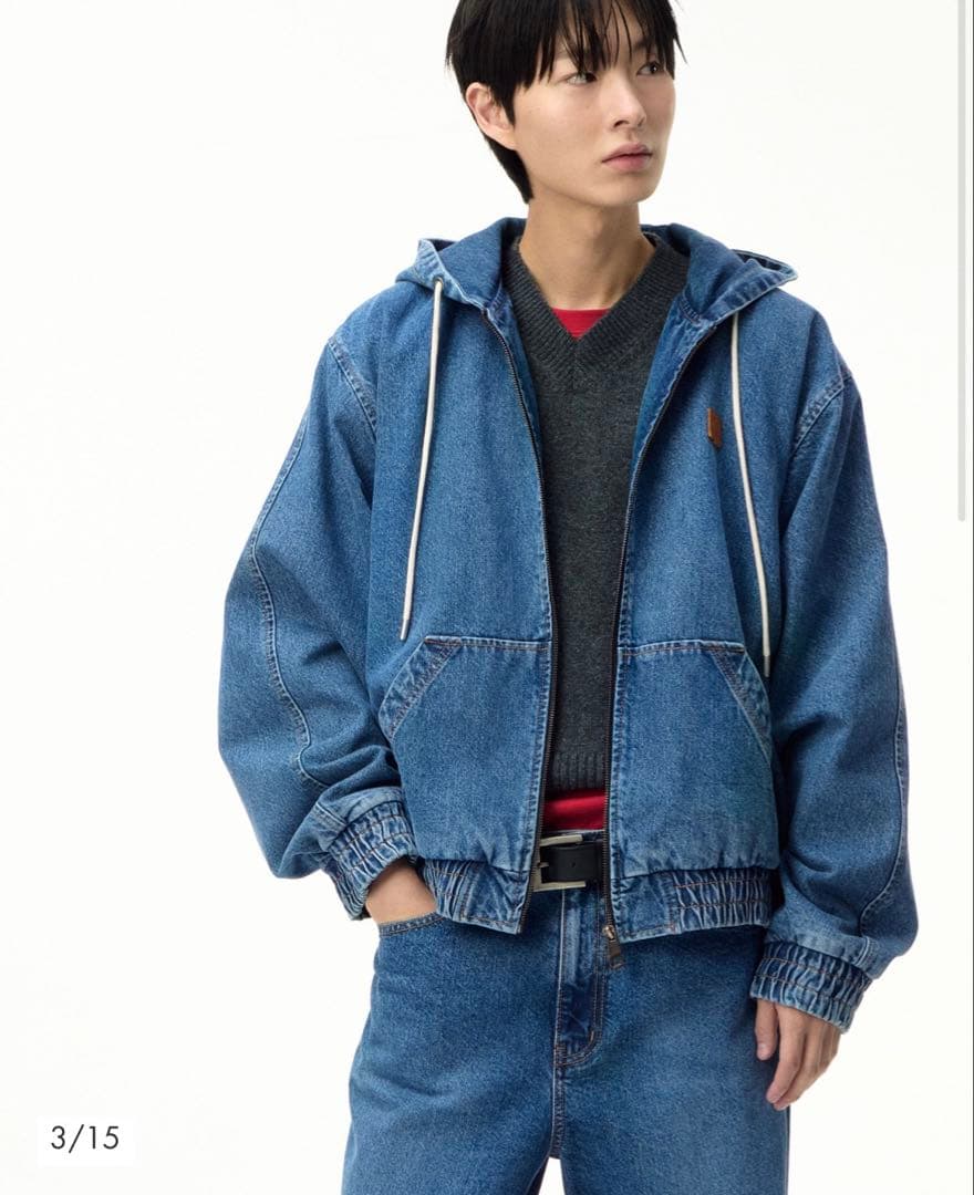 ジャケット・アウター ADER ERROR SV TAG HOODED WORK JACKET 01