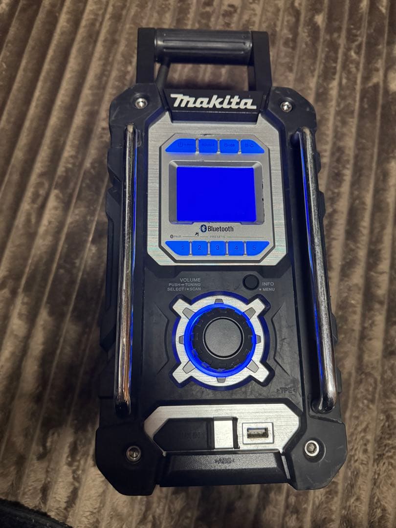 オサムさま専用 マキタ 充電式ラジオ BluetoothMR108 ブラック