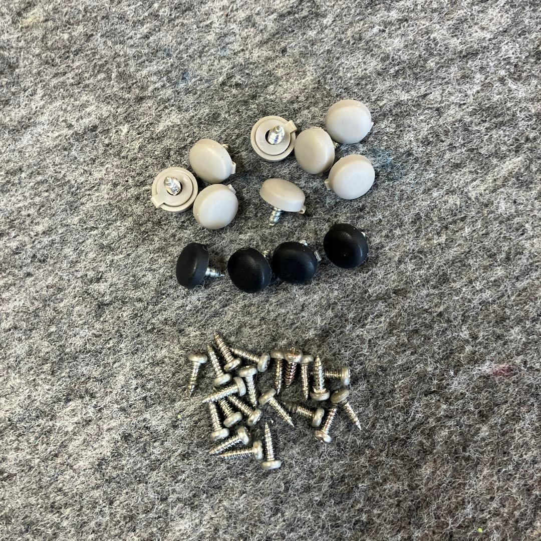 デリカd5 純正カーテン、レールセット