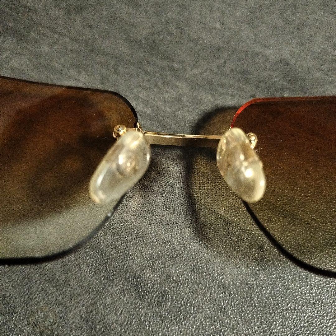 CHANEL ココマーク サングラス 希少 リムレス