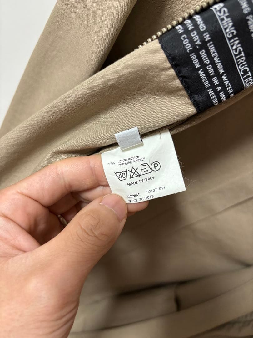 Maison Martin Margiela 48 シングルライダースジャケット