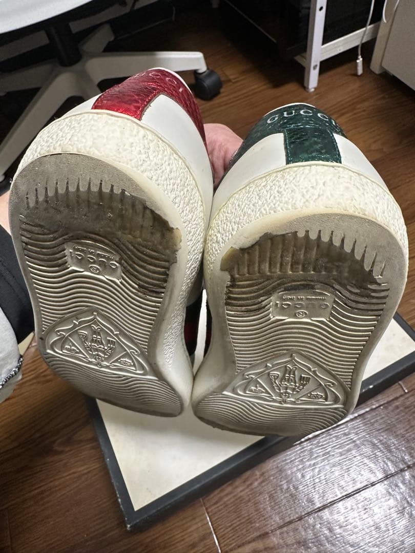 グッチ エース エンブロイダリー スネーク