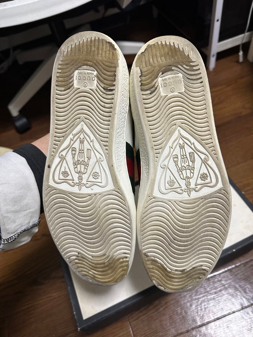 グッチ エース エンブロイダリー スネーク