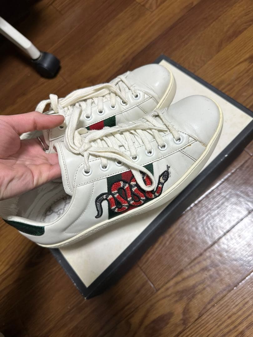 グッチ エース エンブロイダリー スネーク