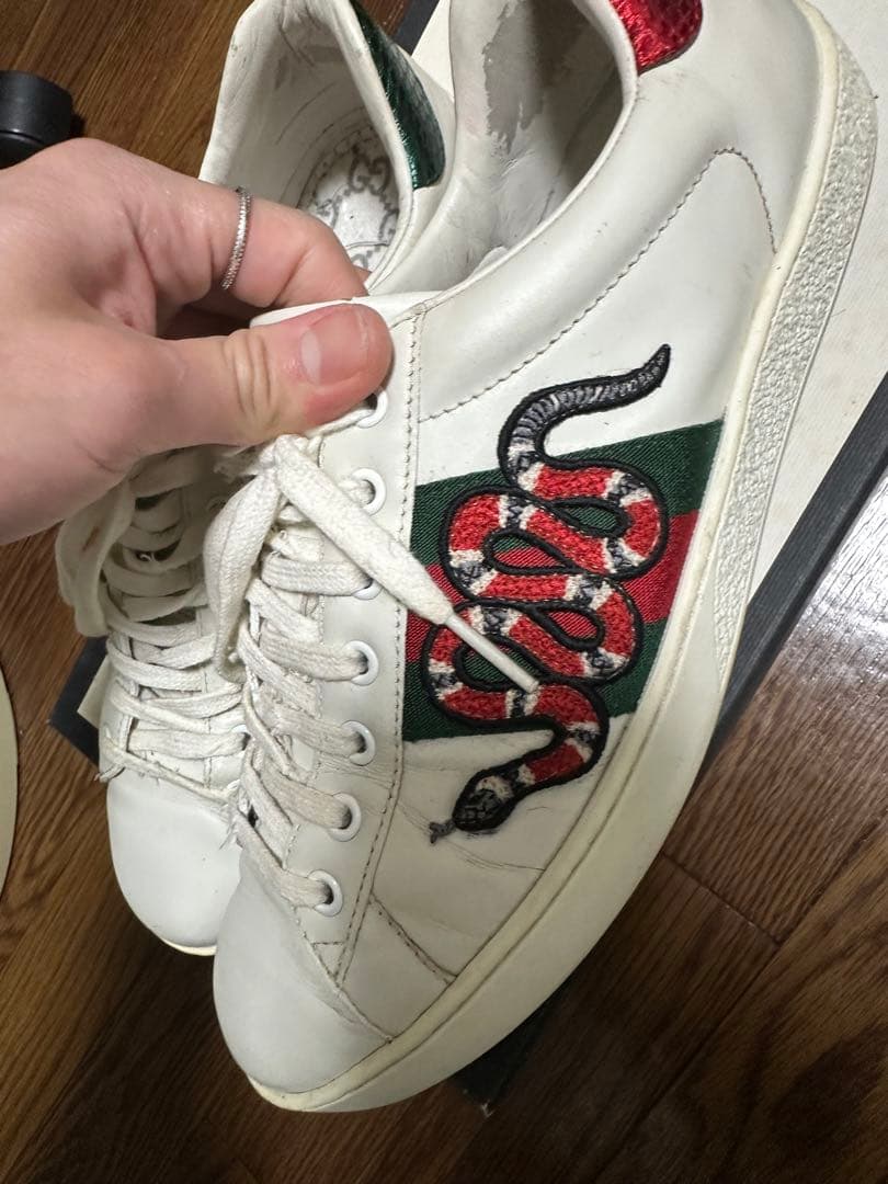 グッチ エース エンブロイダリー スネーク