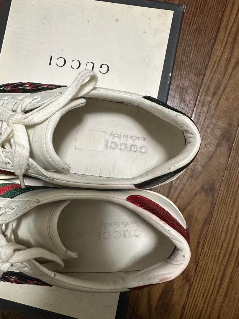 グッチ エース エンブロイダリー スネーク