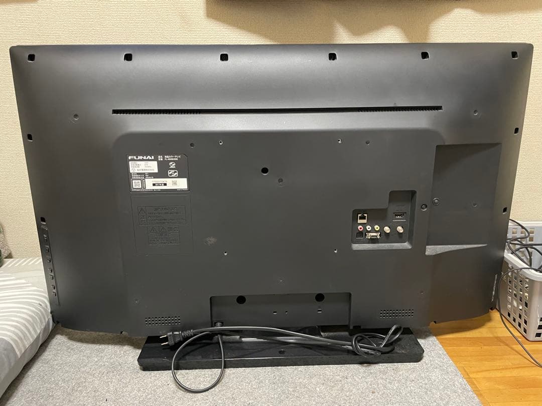 【録画可】フナイ 40インチ 液晶テレビ FL-40HB2000 2017年製