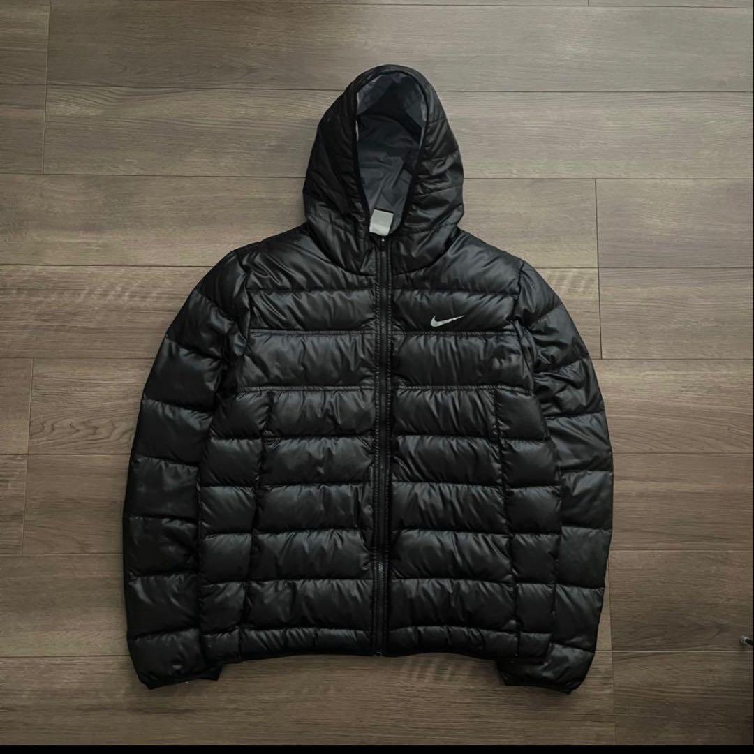 ジャケット・アウター 00s old nike down parka black archive