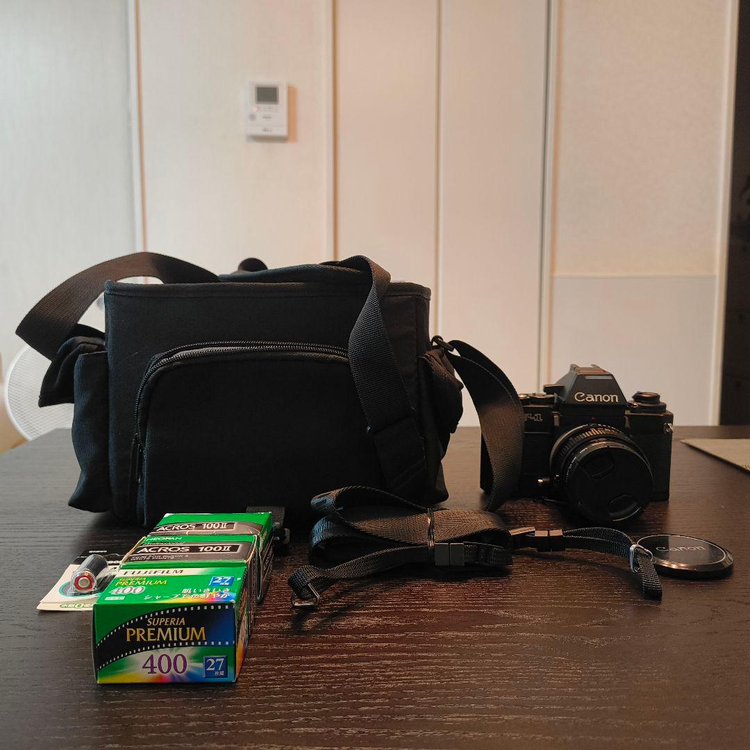 美品 Canon New F-1 50mm F1.4 S.S.C.　付属品多数