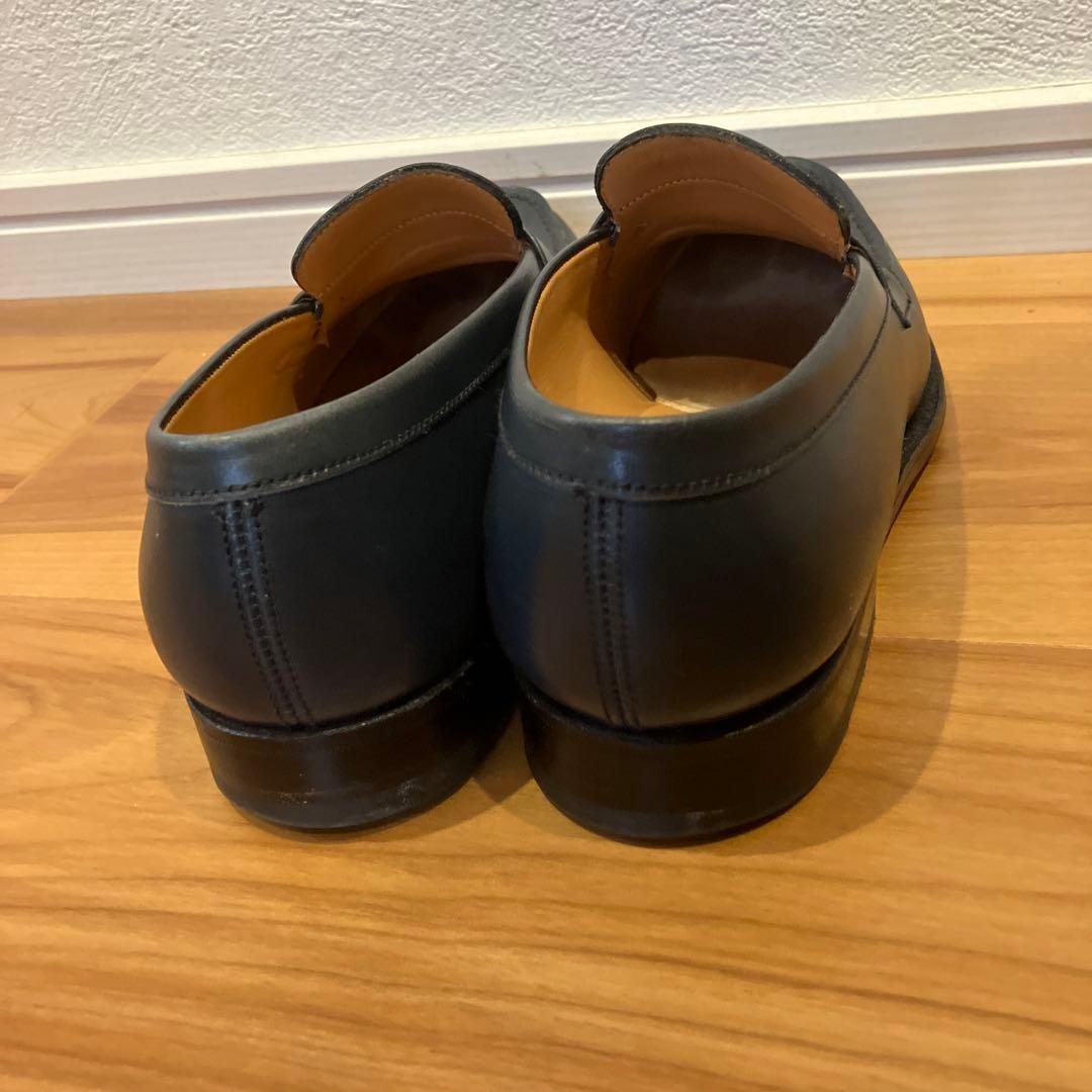 最終価格【極美品】jmweston シグニチャーローファー　ネイビー　3/D