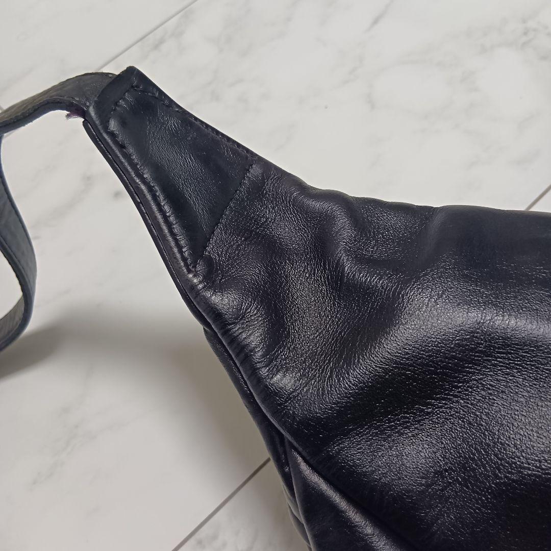 VANSON バンソン ファニーパック ウエストポーチ ボディバッグ 黒