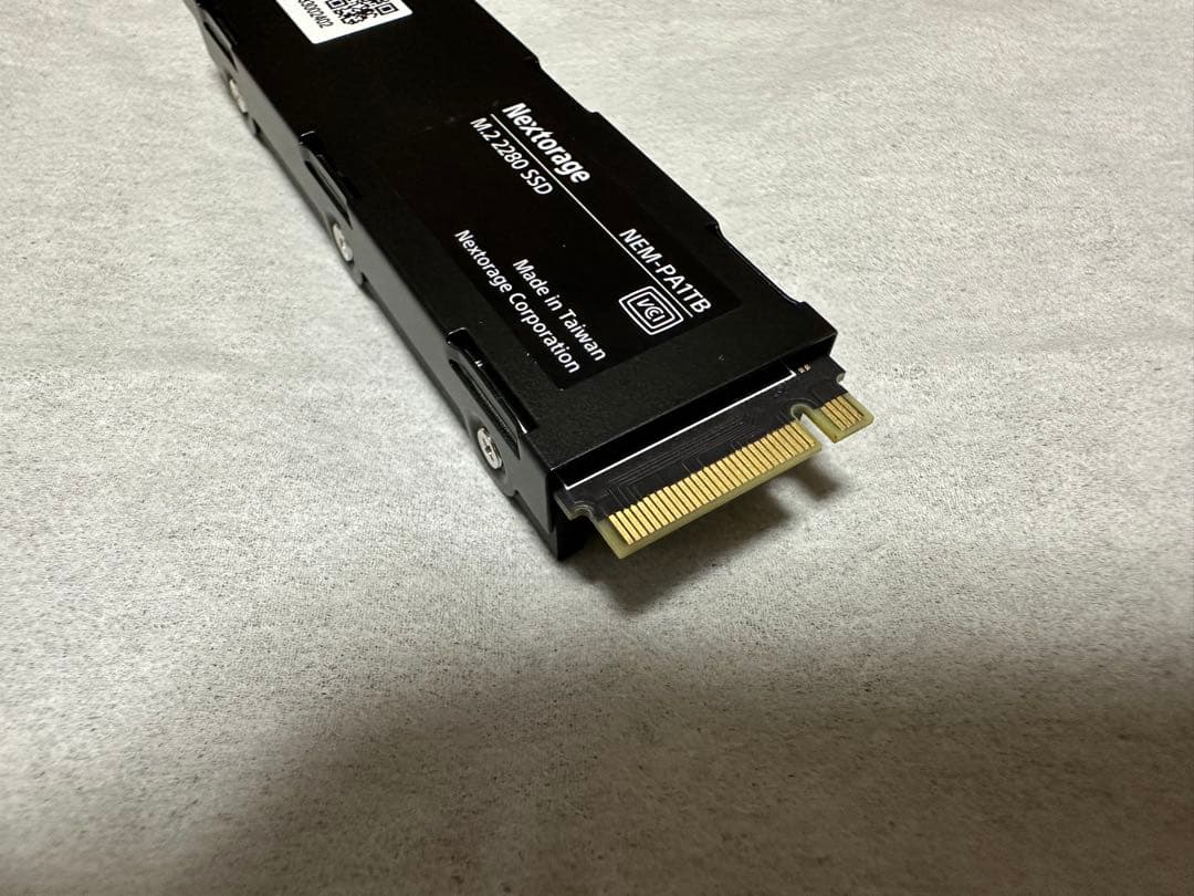 PS5対応 Nextorage M.2 SSD 1TB NEM-PA1TB