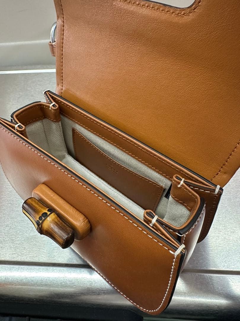 値下げ中！◆グッチ GUCCI◆ バンブー 1947 ミニ ベルトバッグ
