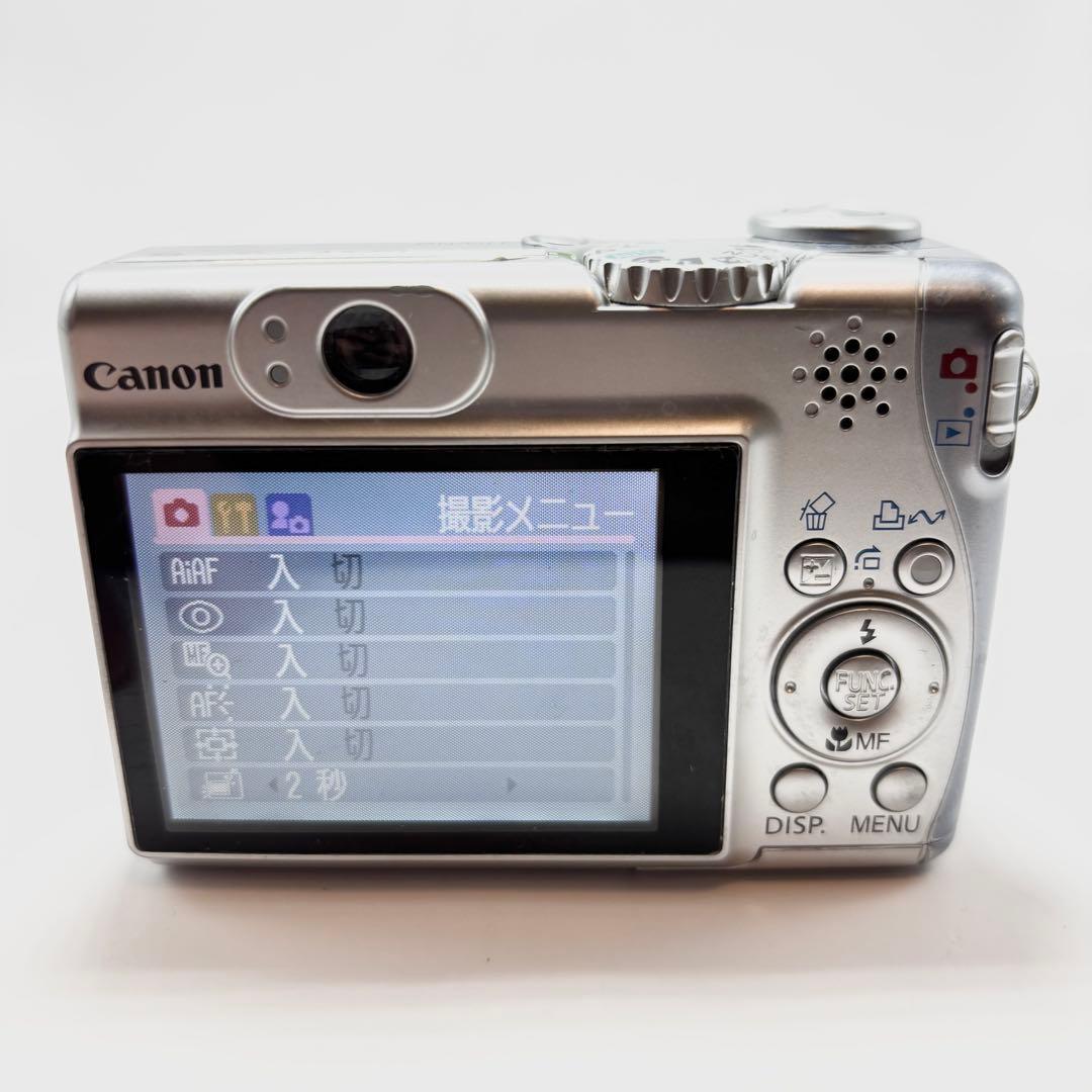 【週末限定値下げ】【動作品】Canon Power Shot A540 乾電池
