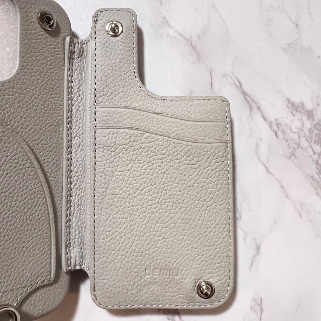 ドロチャン様☆DEMIU BALLON iPhoneケース 15Pro パール