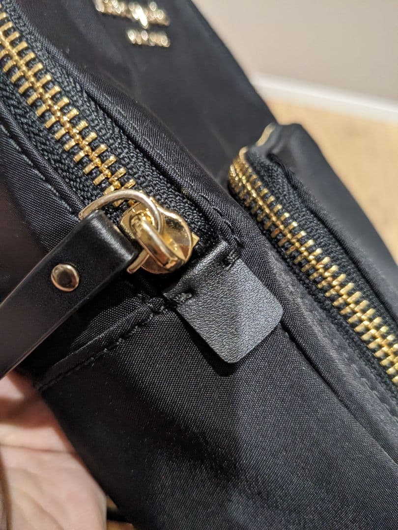 ケイトスペード ミニリュック ナイロン バックパック ブラック