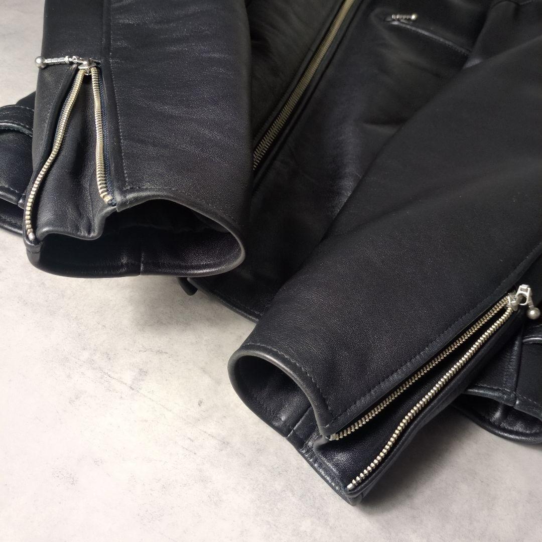 USA製 カウレザー Wind Armor シングルライダースジャケット XL