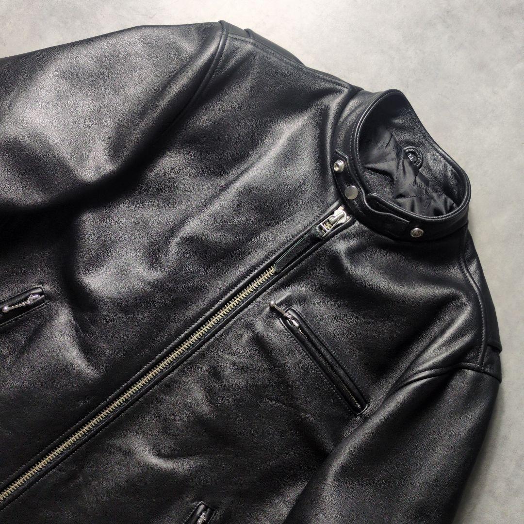 USA製 カウレザー Wind Armor シングルライダースジャケット XL