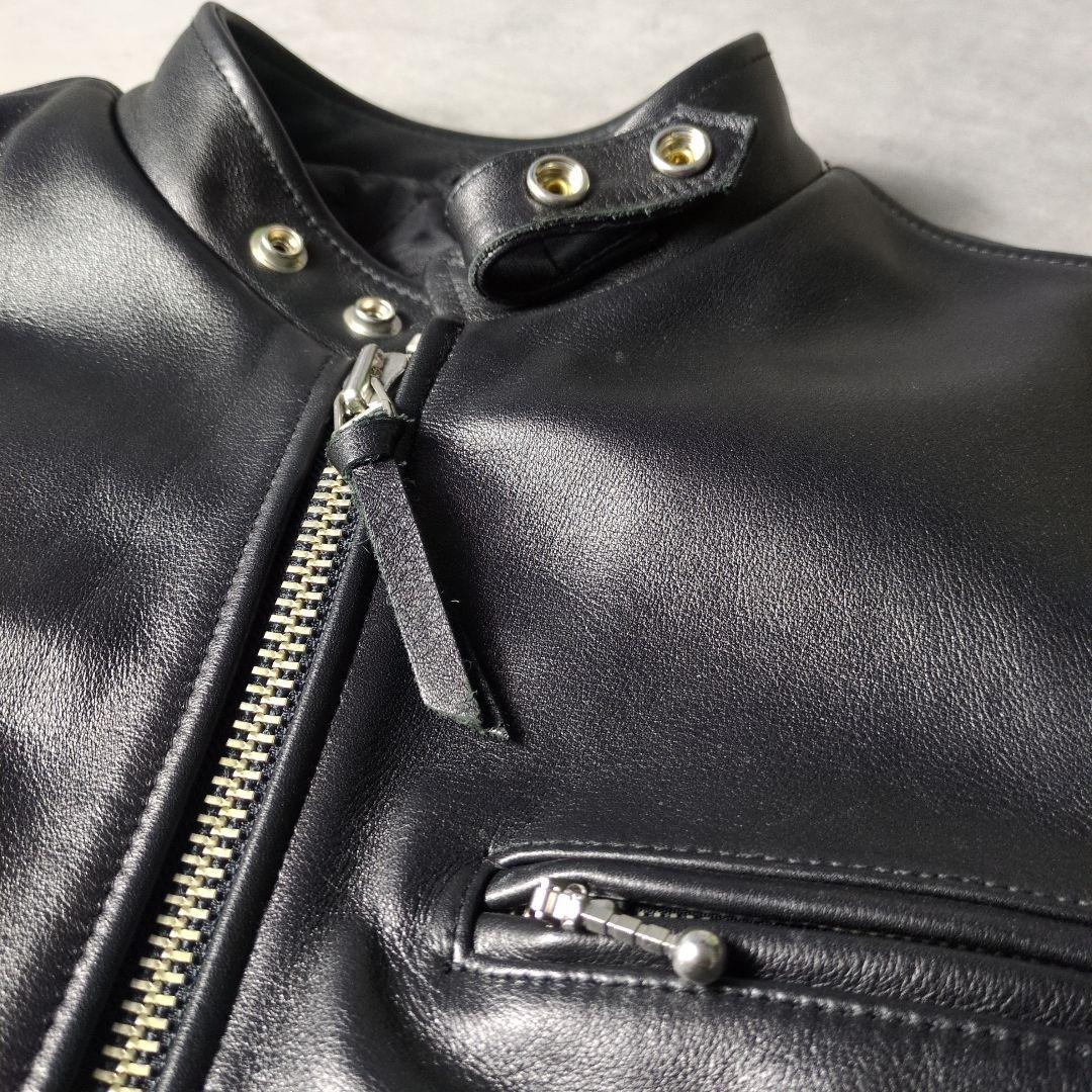 USA製 カウレザー Wind Armor シングルライダースジャケット XL