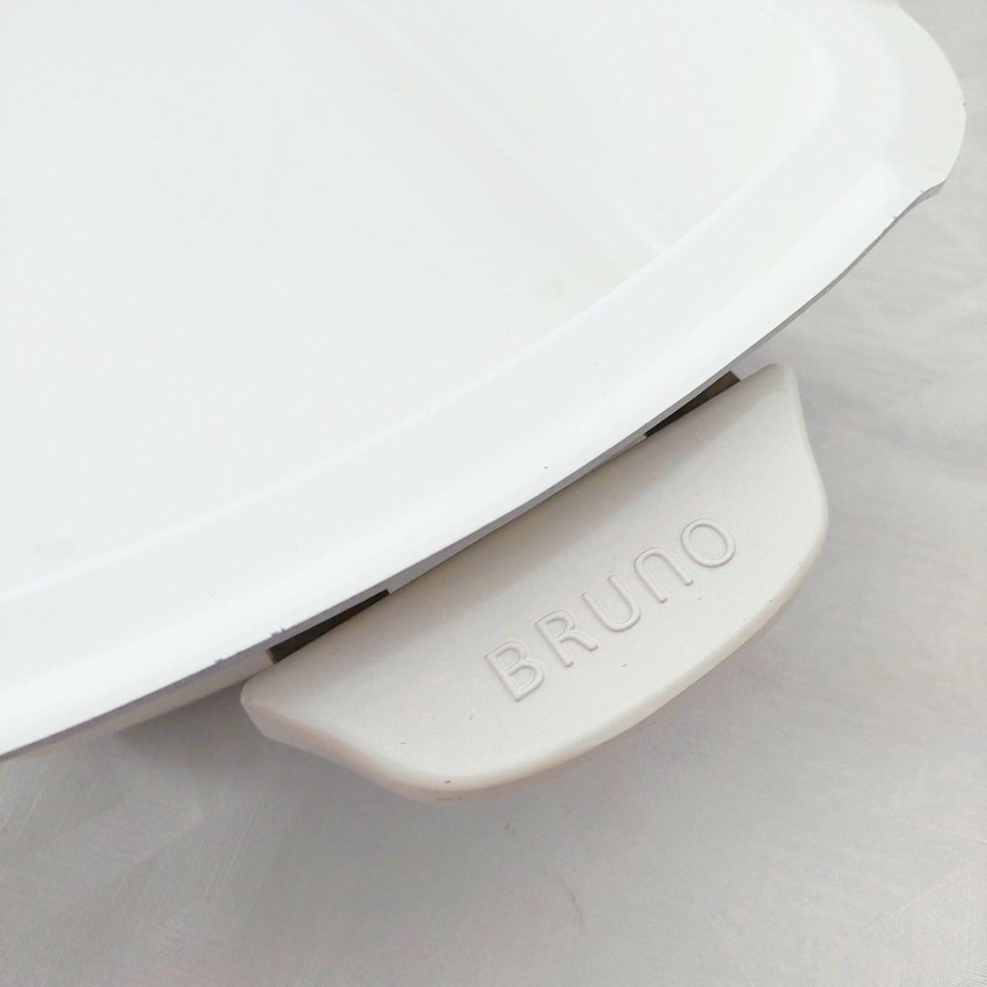 BRUNO ホットプレートグランデサイズ BOE026 深鍋セット　赤