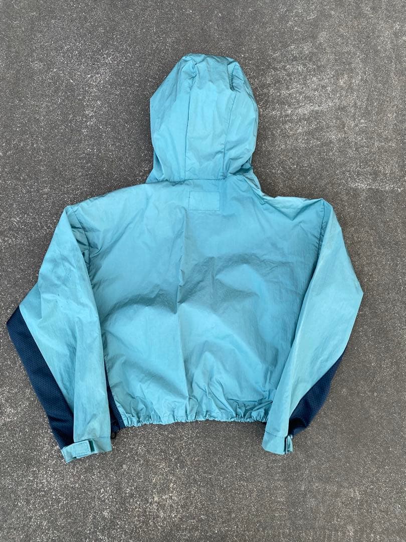 00s stussy ナイロンジャケット　マウンテンパーカー　ドローコード付き