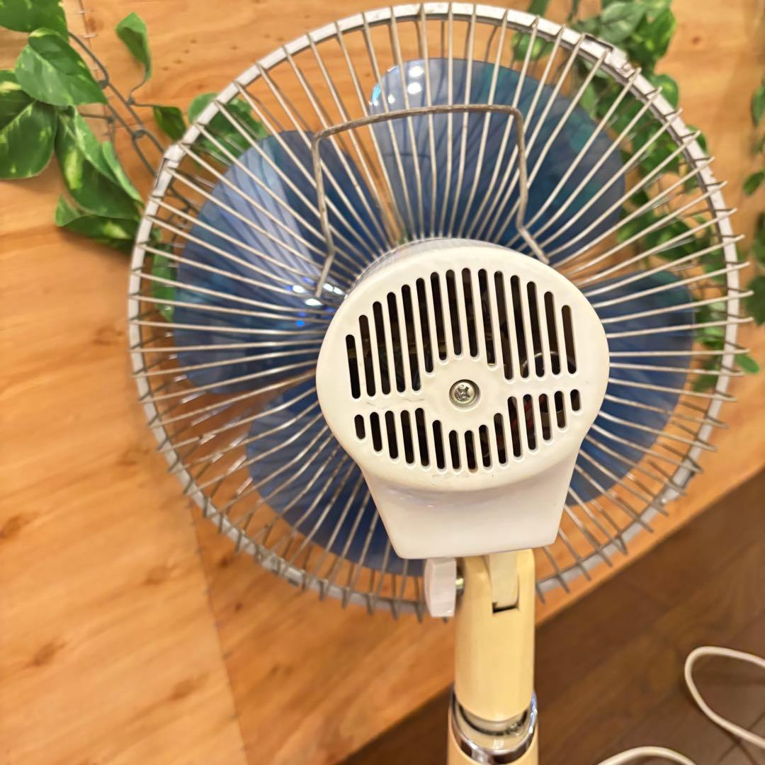 【希少！動作品】Toshiba H-30RM 水連　扇風機　昭和レトロ　箱付